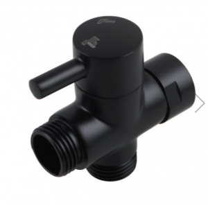 Aqua Matte Black Round Toilet Bidets Tap